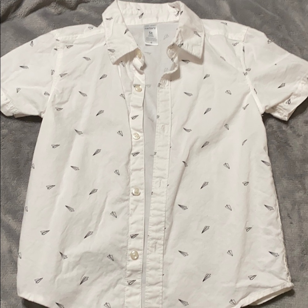 Carter’s button down tee 5T